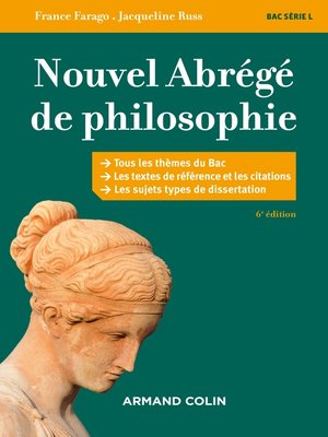 cover image of Nouvel abrégé de philosophie--6e éd.